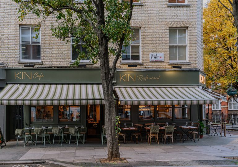 KIN Cafe Restaurant Foley St London 13 768x539